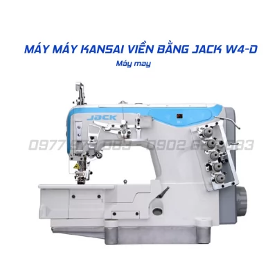 Máy Kansai viền bằng Jack W4-D