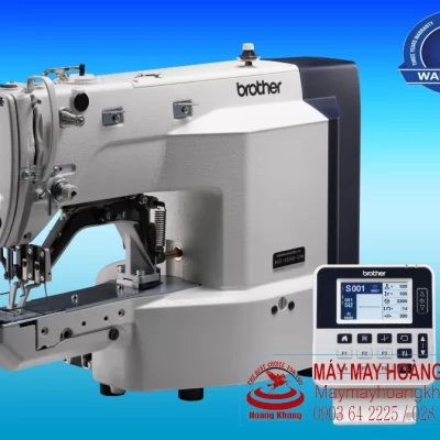 Máy đính bọ điện tử mô tơ liền trục Brother KE-430HX cắt chỉ ngắn
